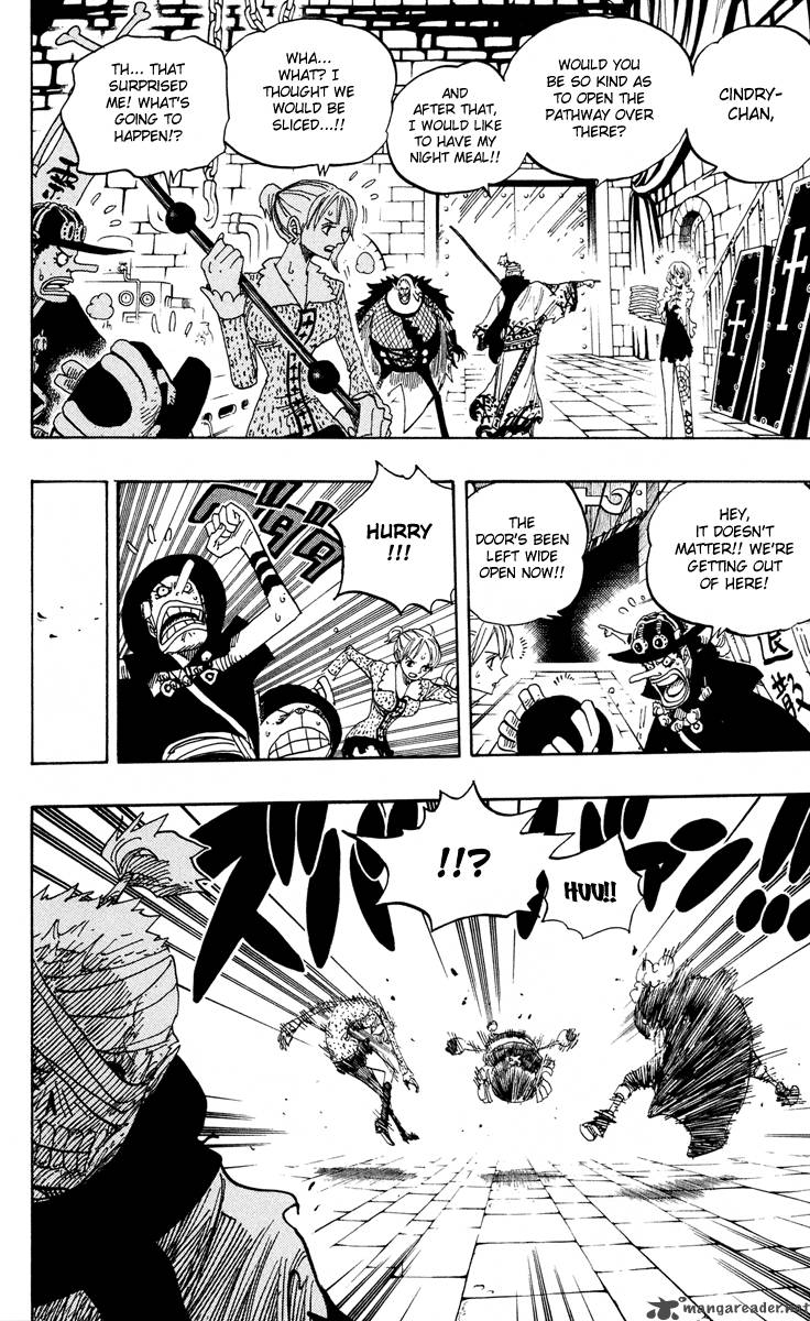One Piece Chapter 450 page 14 - Chapter 450: General Zombie Night