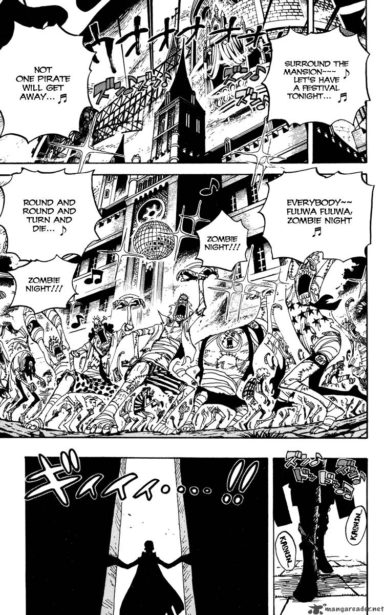 One Piece Chapter 450 page 25 - Chapter 450: General Zombie Night
