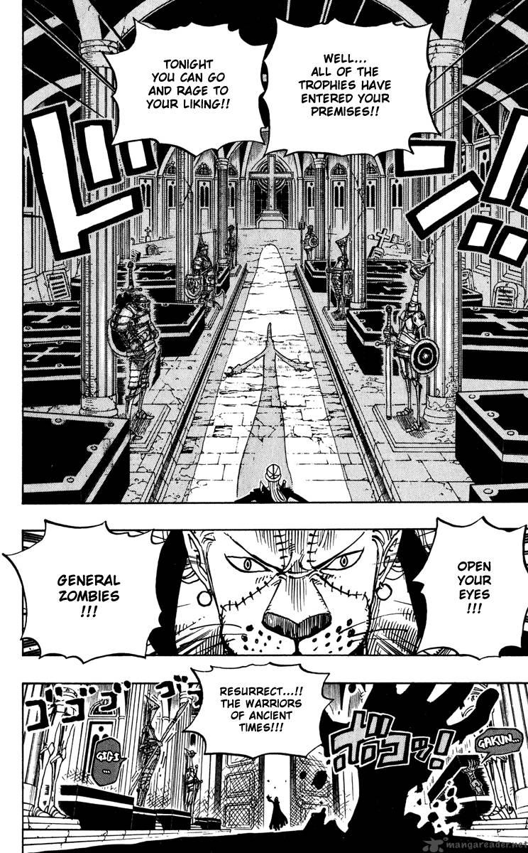 One Piece Chapter 450 page 26 - Chapter 450: General Zombie Night
