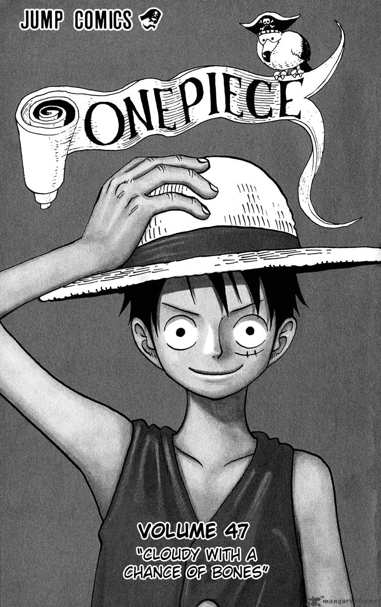 One Piece Chapter 450 page 6 - Chapter 450: General Zombie Night