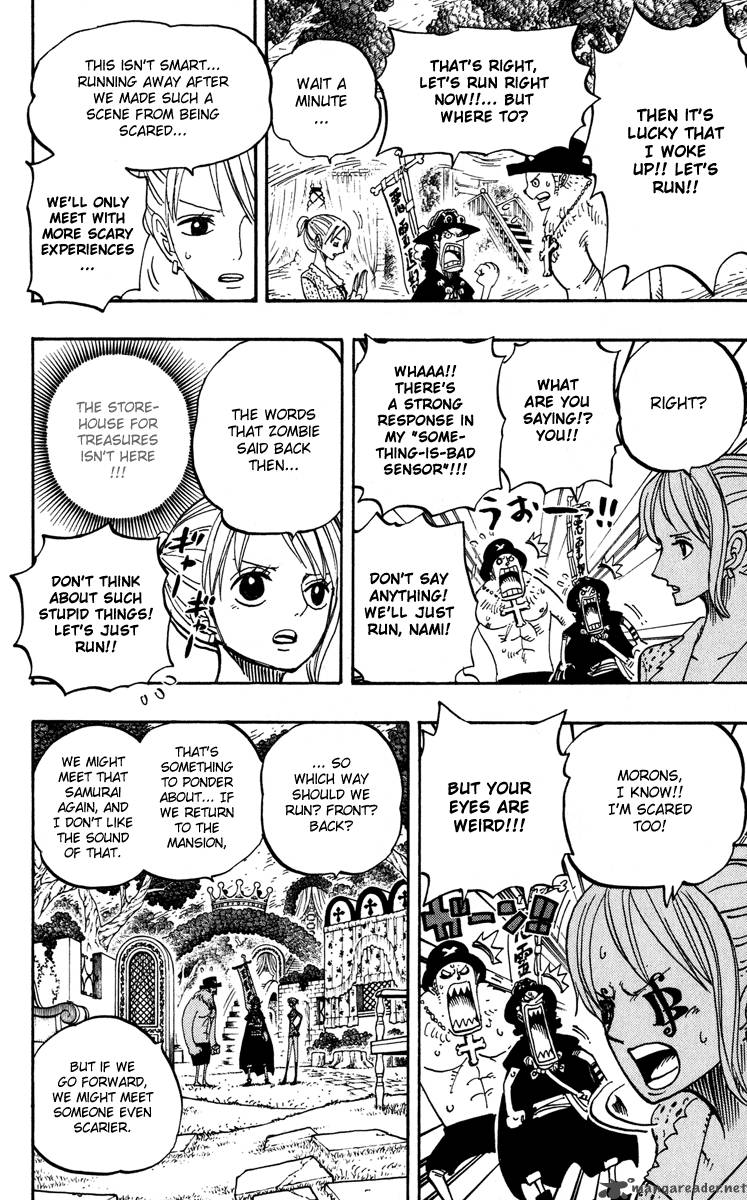 One Piece Chapter 451 page 12 - Chapter 451: Perona's Wonder Garden