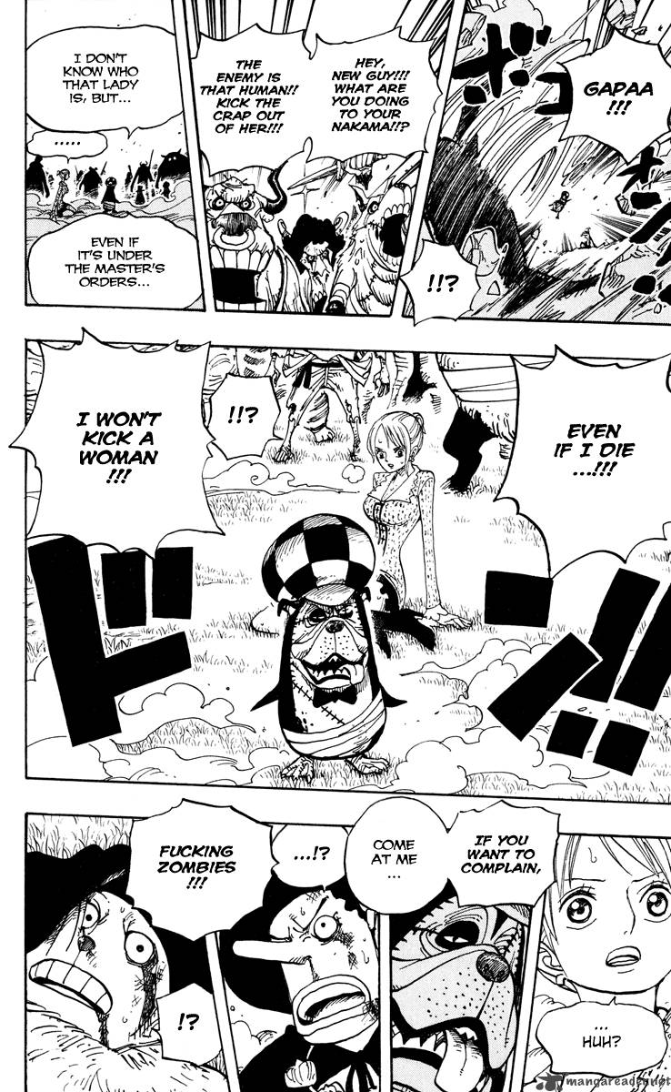 One Piece Chapter 451 page 17 - Chapter 451: Perona's Wonder Garden