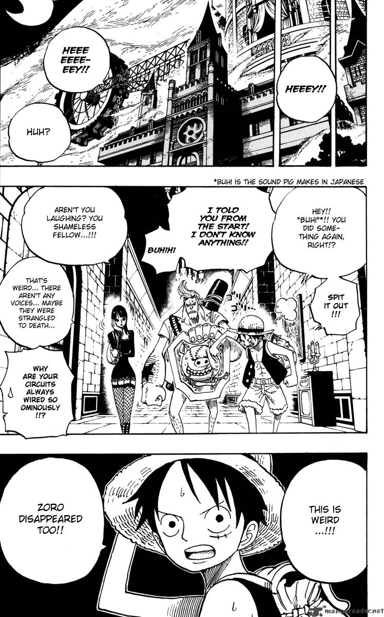 One Piece Chapter 451 page 18 - Chapter 451: Perona's Wonder Garden