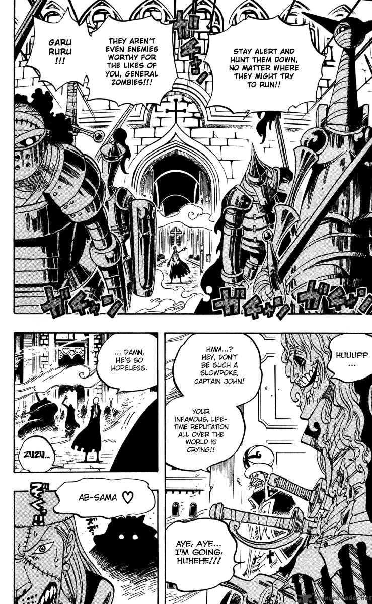 One Piece Chapter 451 page 2 - Chapter 451: Perona's Wonder Garden