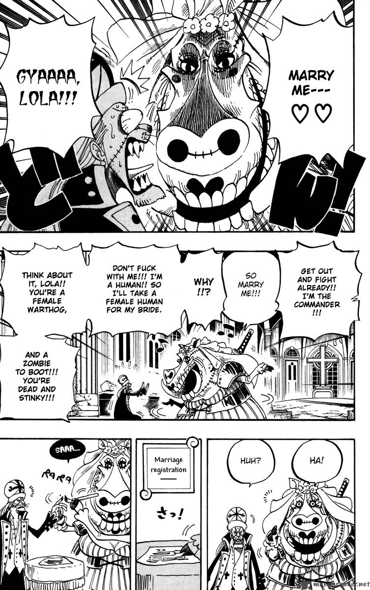 One Piece Chapter 451 page 3 - Chapter 451: Perona's Wonder Garden