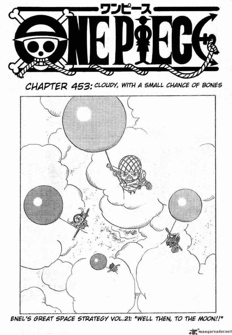 One Piece manga, chapter 453, page 2 of 22