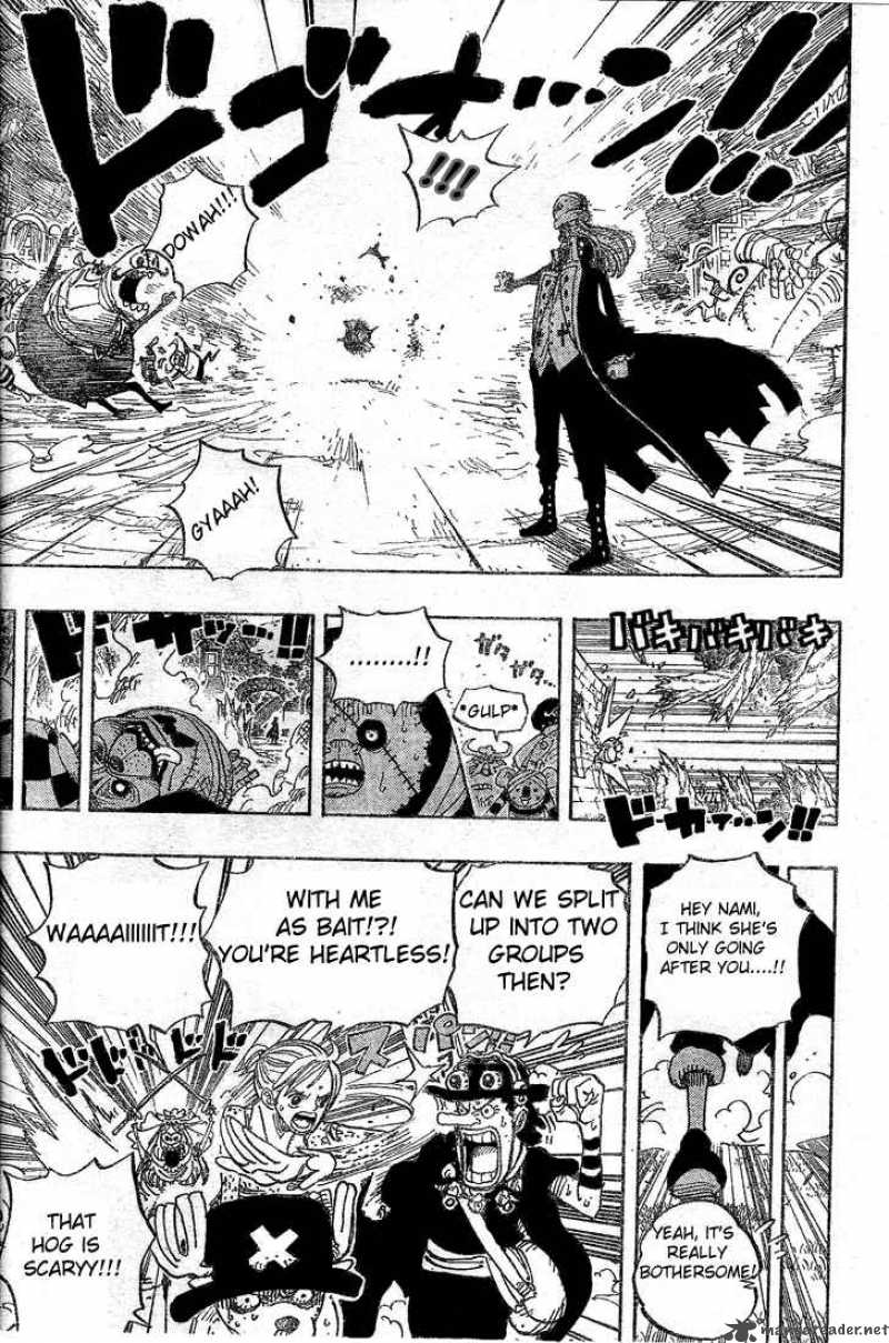 One Piece manga, chapter 453, page 12 of 22