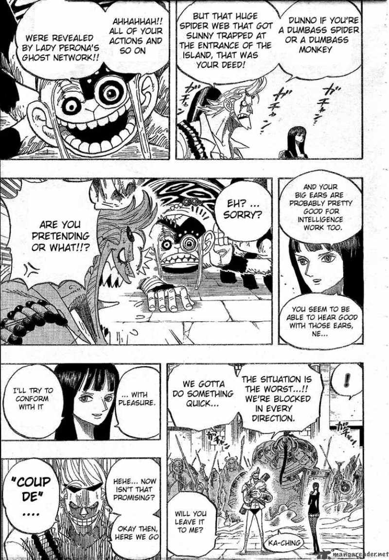 One Piece manga, chapter 453, page 14 of 22