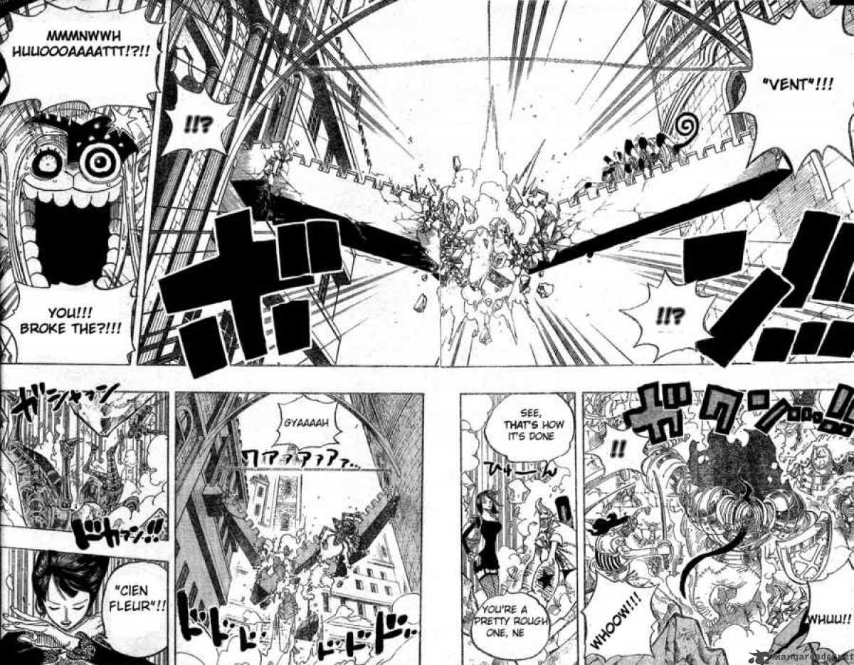 One Piece manga, chapter 453, page 15 of 22