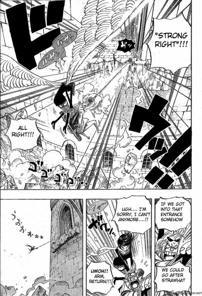One Piece manga, chapter 453, page 17 of 22
