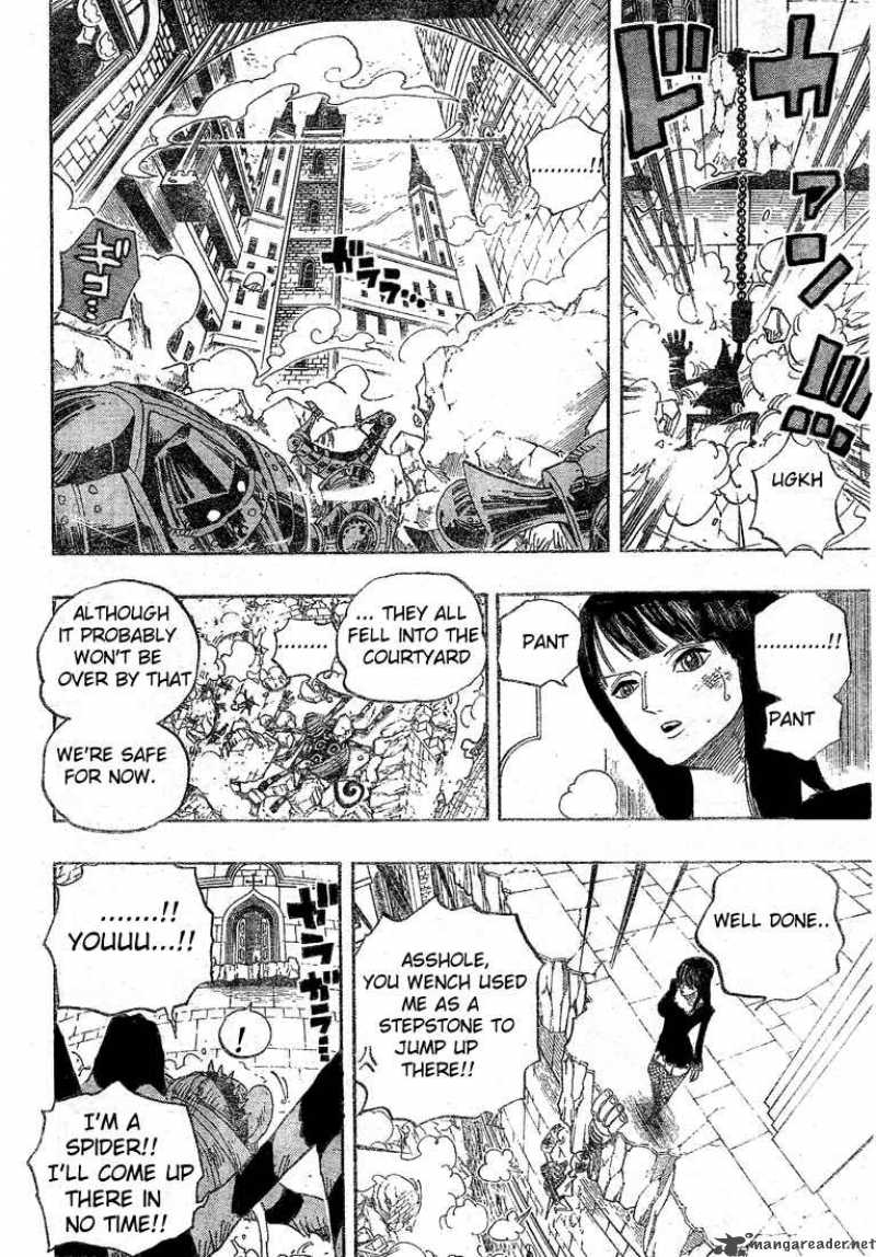 One Piece manga, chapter 453, page 18 of 22