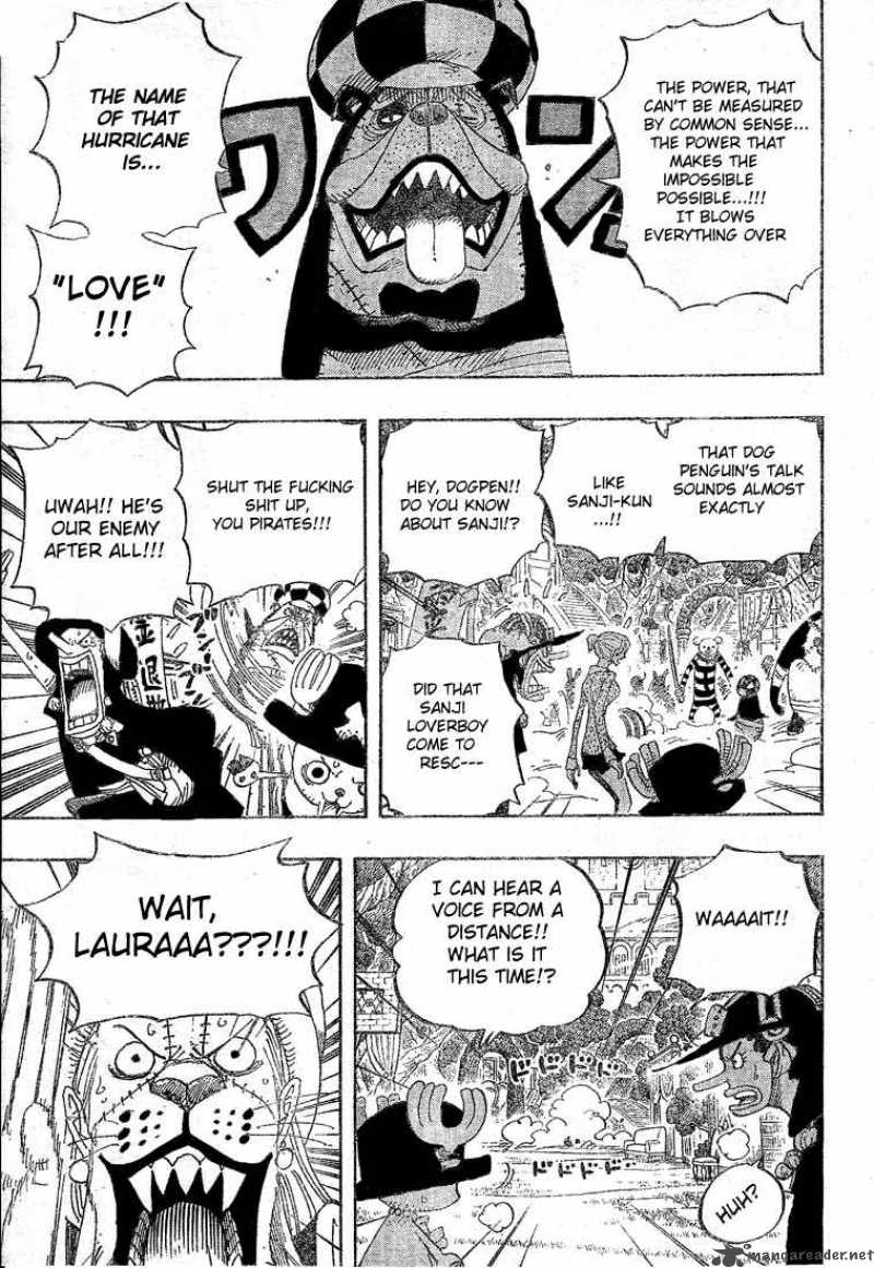 One Piece manga, chapter 453, page 4 of 22