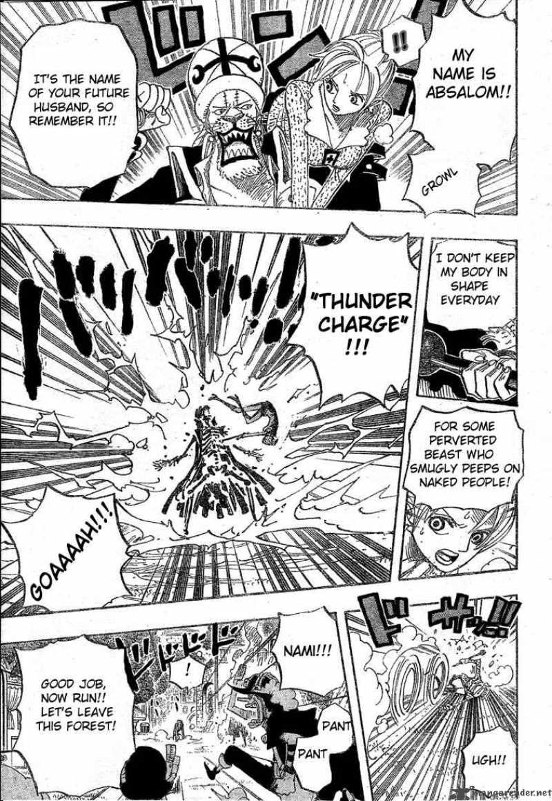 One Piece manga, chapter 453, page 8 of 22