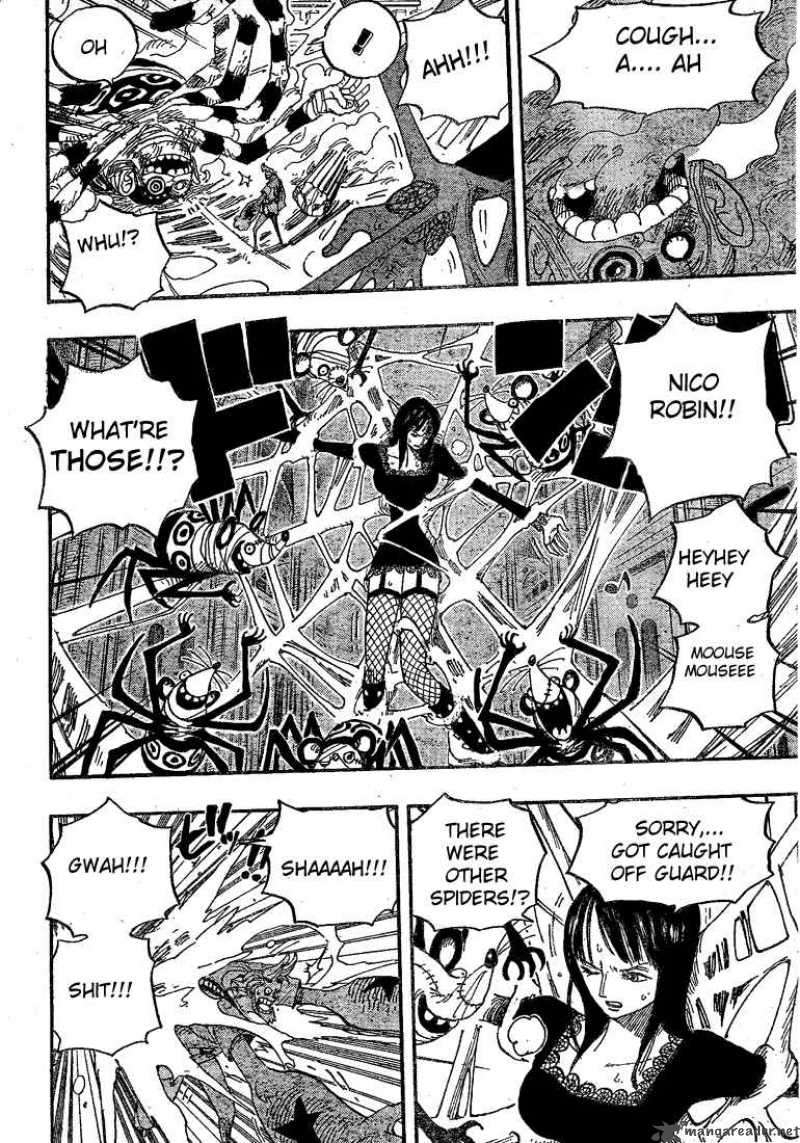 One Piece manga, chapter 454, page 16 of 21