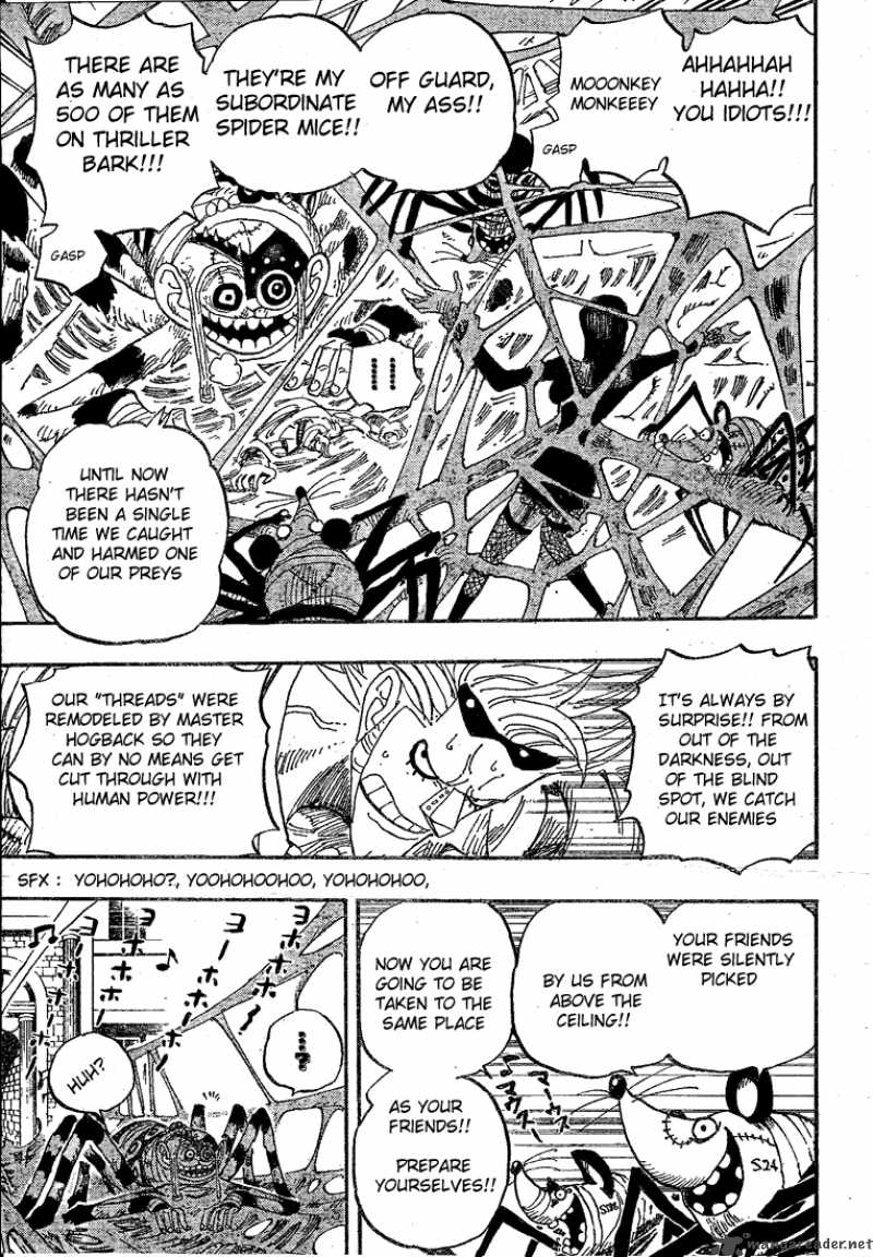 One Piece manga, chapter 454, page 17 of 21