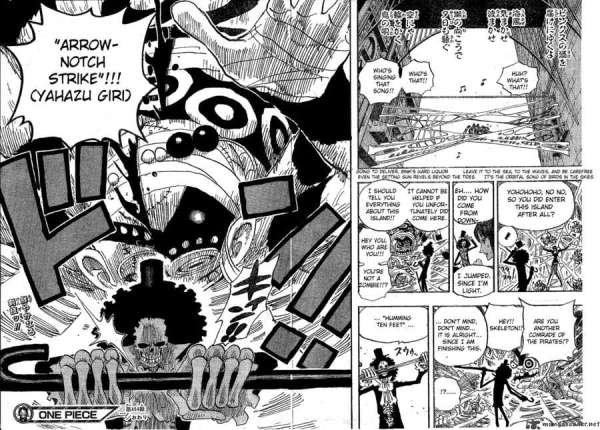 One Piece manga, chapter 454, page 18 of 21