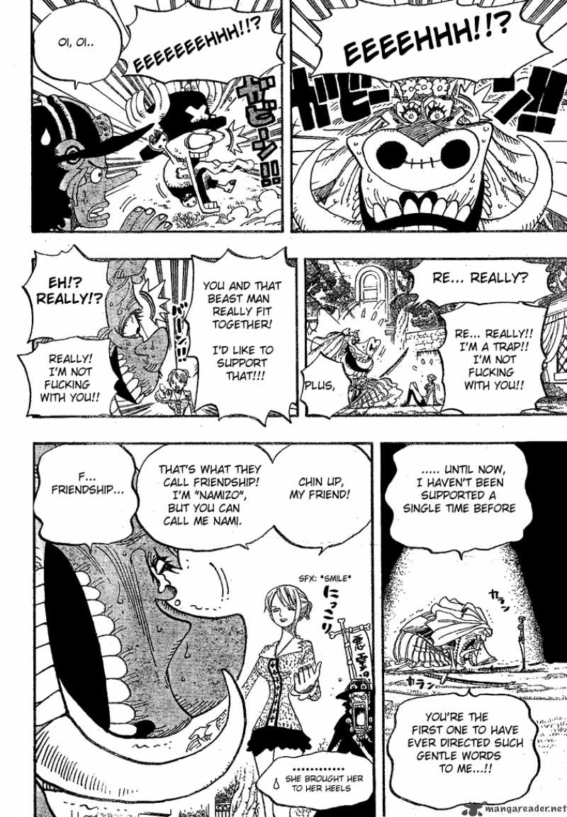 One Piece manga, chapter 454, page 4 of 21