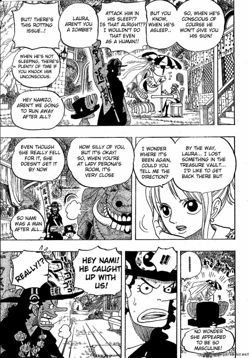 One Piece manga, chapter 454, page 5 of 21