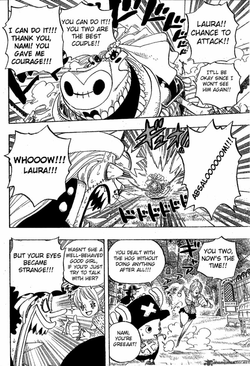 One Piece manga, chapter 454, page 6 of 21