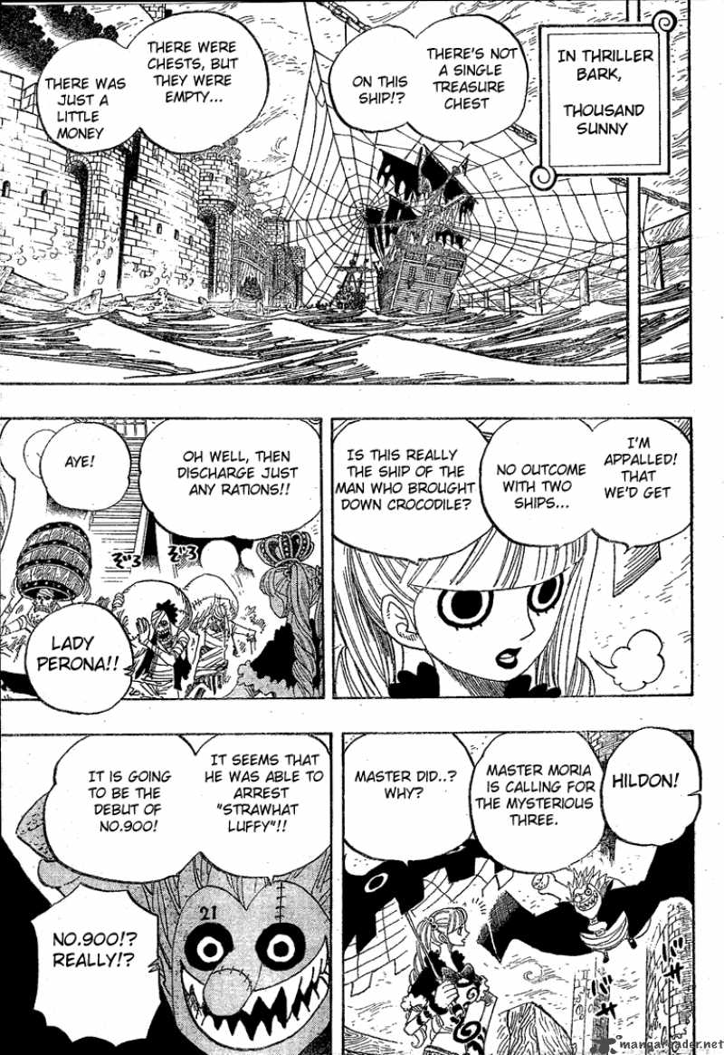 One Piece manga, chapter 454, page 7 of 21