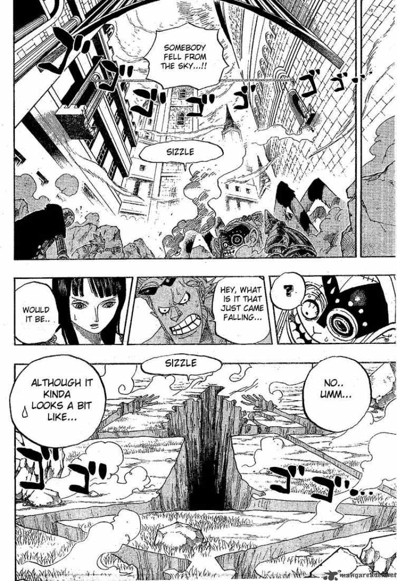 One Piece manga, chapter 454, page 10 of 21