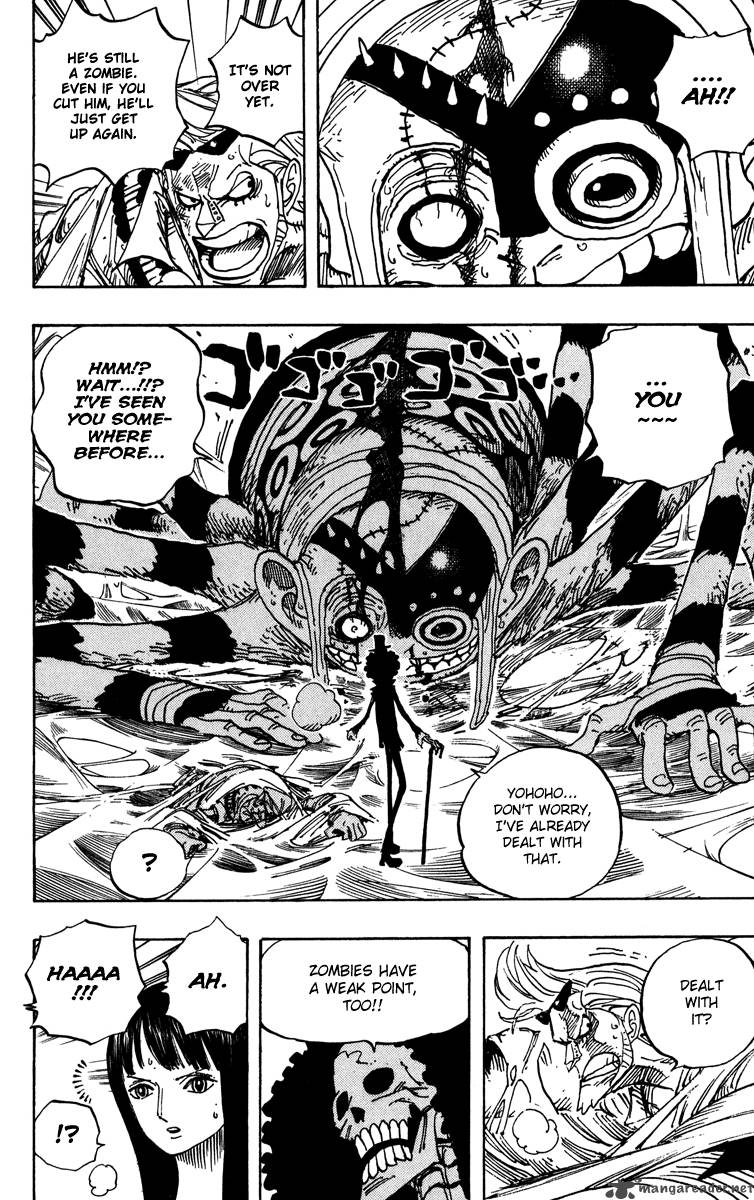 One Piece Chapter 455 page 2 - Chapter 455: Gecko Moria of the Seven Warlords of the Sea