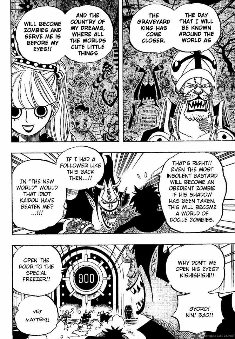 One Piece Chapter 456 page 10 - Chapter 456: Demon from the Land of Ice