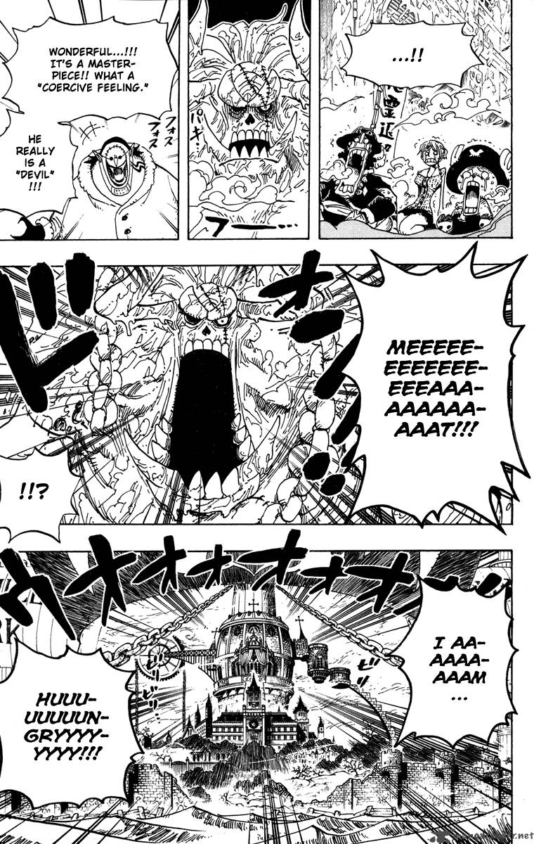 One Piece Chapter 457 page 11 - Chapter 457: Meeeeat!!!
