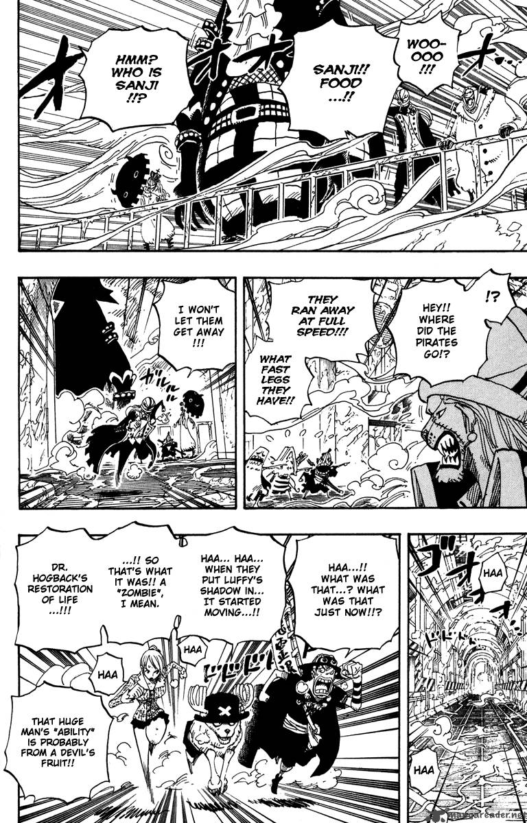 One Piece Chapter 457 page 12 - Chapter 457: Meeeeat!!!