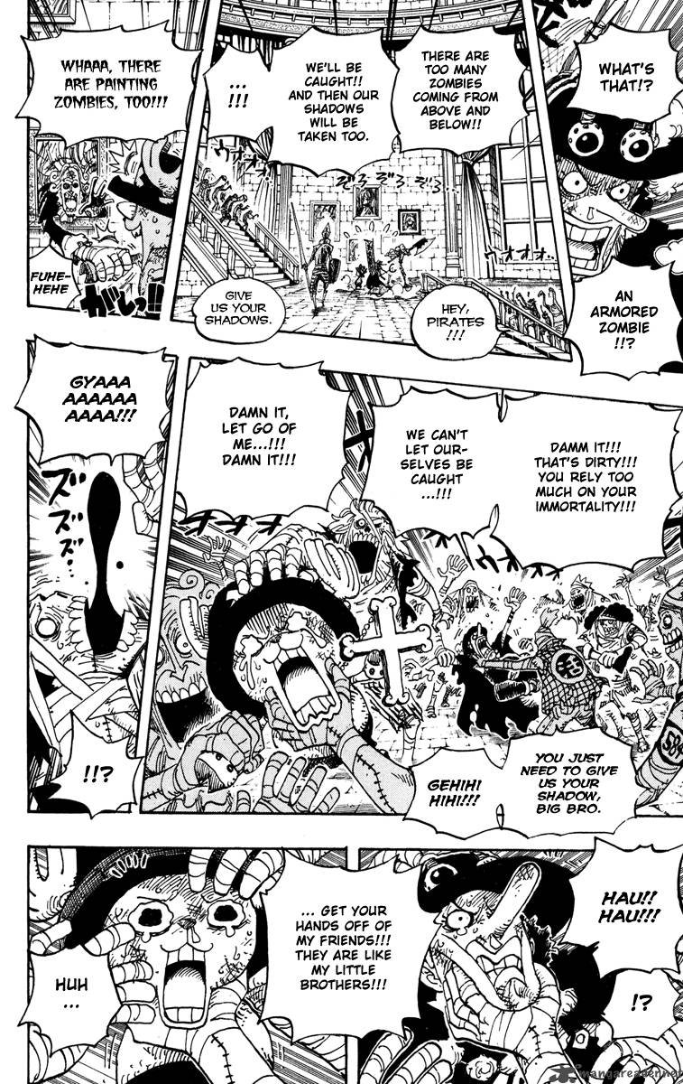 One Piece Chapter 457 page 18 - Chapter 457: Meeeeat!!!