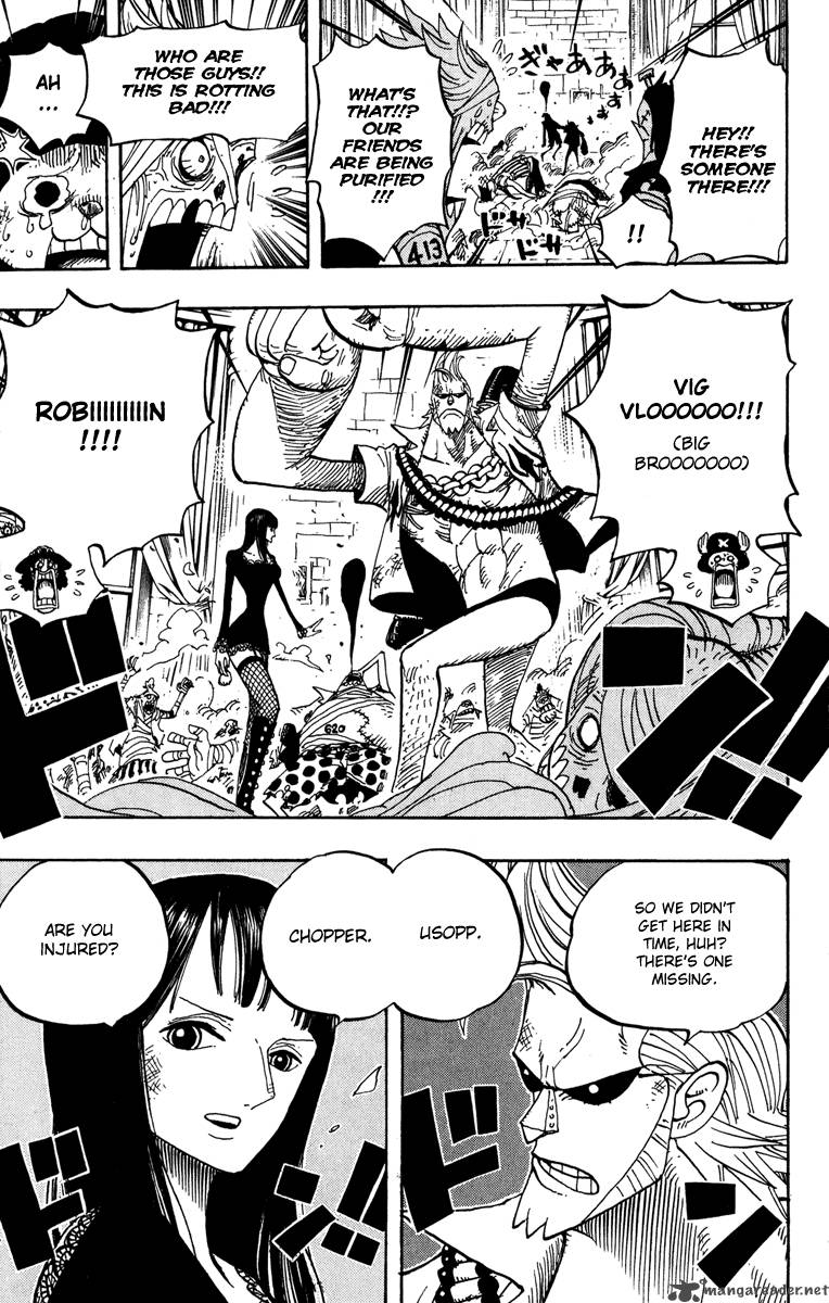 One Piece Chapter 457 page 19 - Chapter 457: Meeeeat!!!