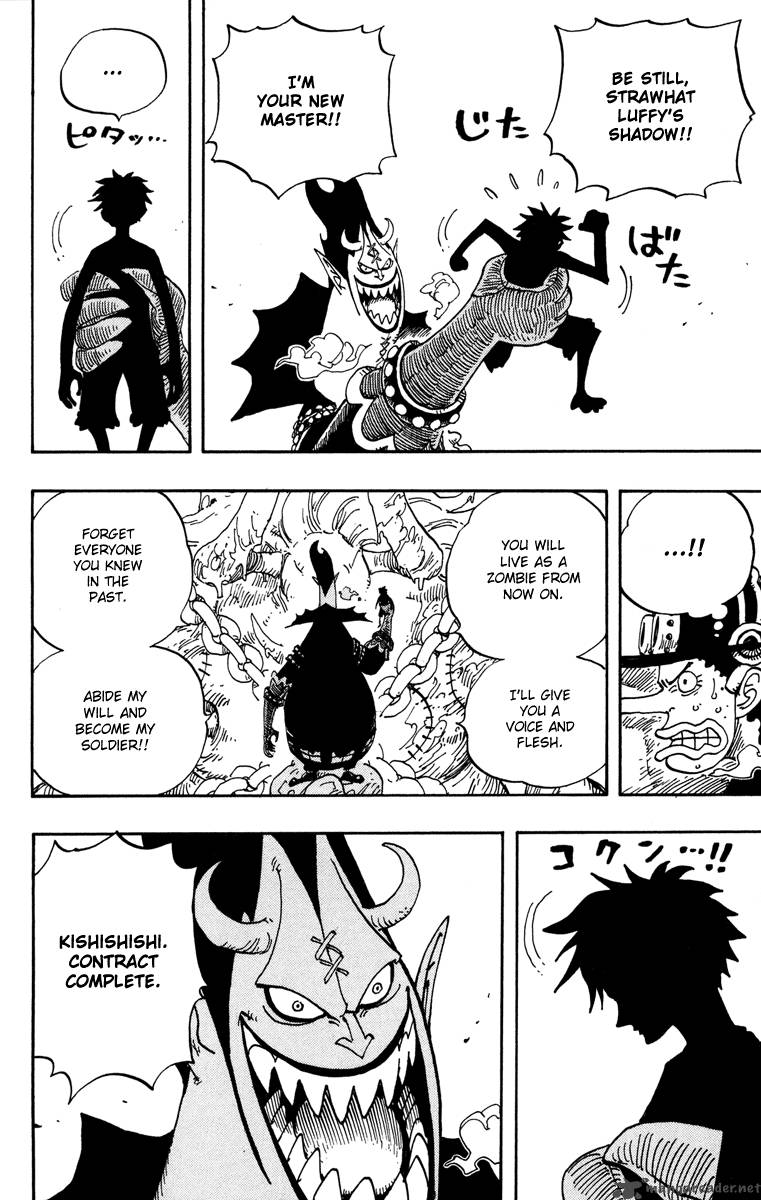 One Piece Chapter 457 page 4 - Chapter 457: Meeeeat!!!