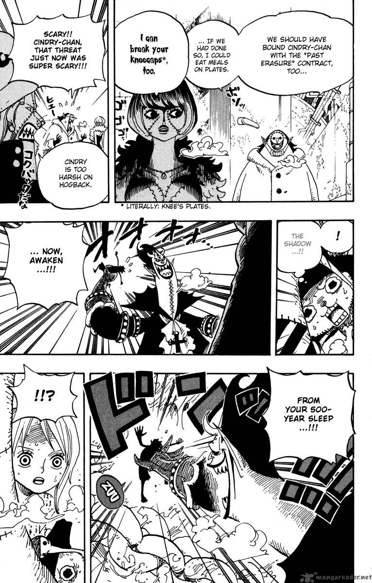 One Piece Chapter 457 page 5 - Chapter 457: Meeeeat!!!