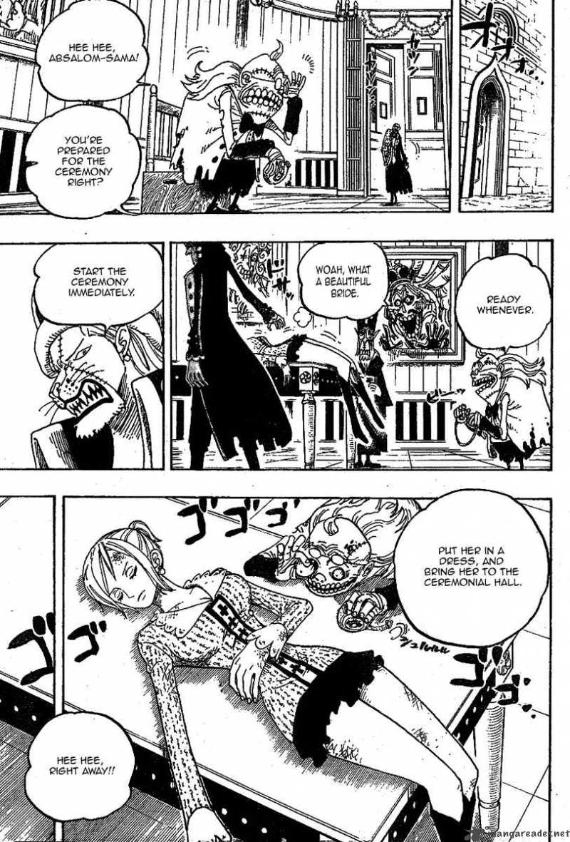 One Piece manga, chapter 458, page 15 of 22