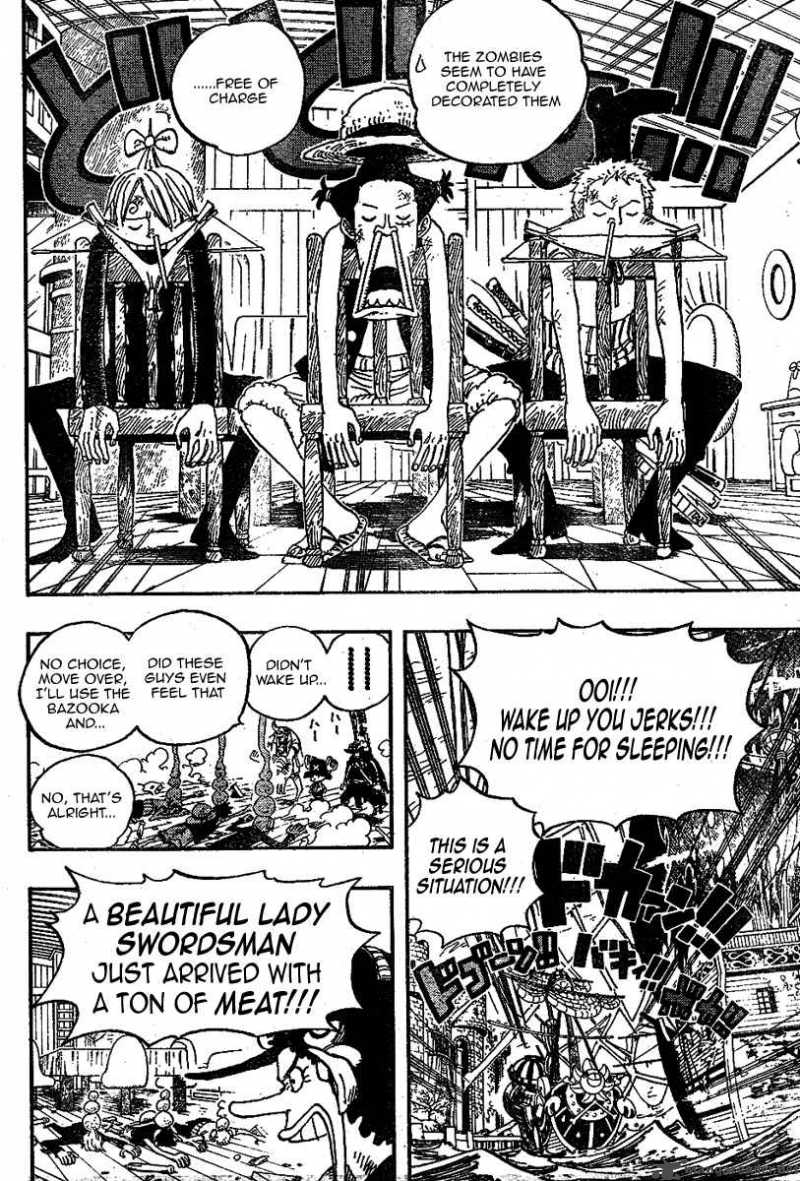 One Piece manga, chapter 458, page 18 of 22