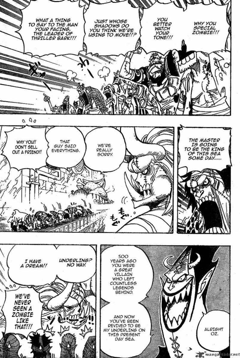One Piece manga, chapter 458, page 6 of 22