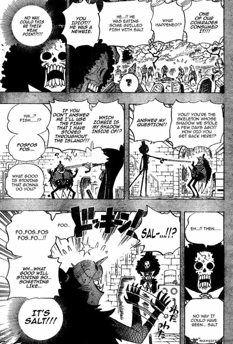 One Piece manga, chapter 458, page 9 of 22