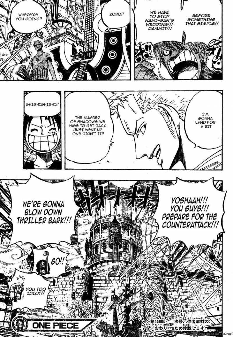 One Piece Chapter 459 page 18 - Chapter 459: Being Dead Isn't an Apology