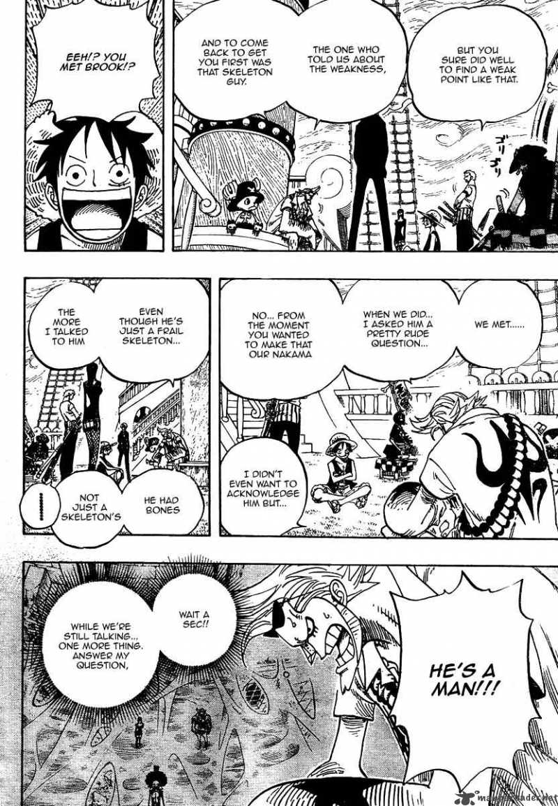 One Piece Chapter 459 page 6 - Chapter 459: Being Dead Isn't an Apology