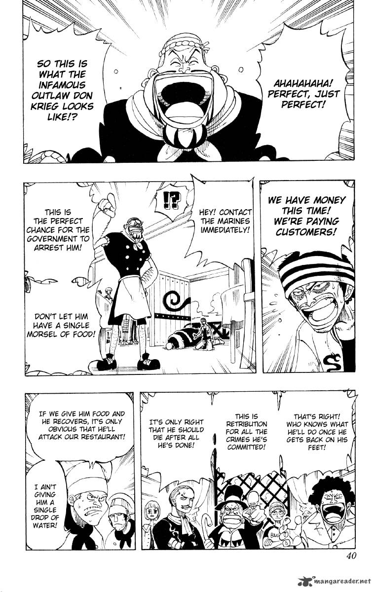 One Piece Chapter 46 page 14 - Chapter 46: An Uninvited Guest