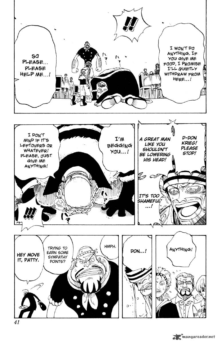 One Piece Chapter 46 page 15 - Chapter 46: An Uninvited Guest