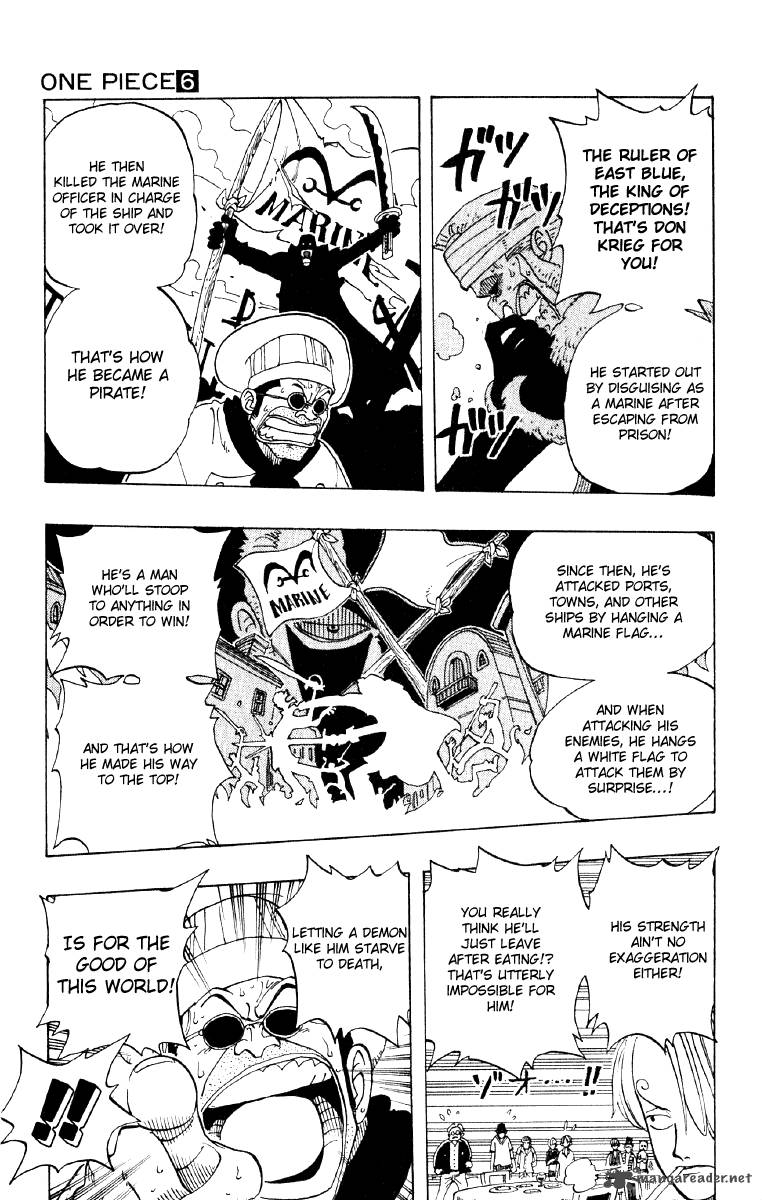 One Piece Chapter 46 page 17 - Chapter 46: An Uninvited Guest