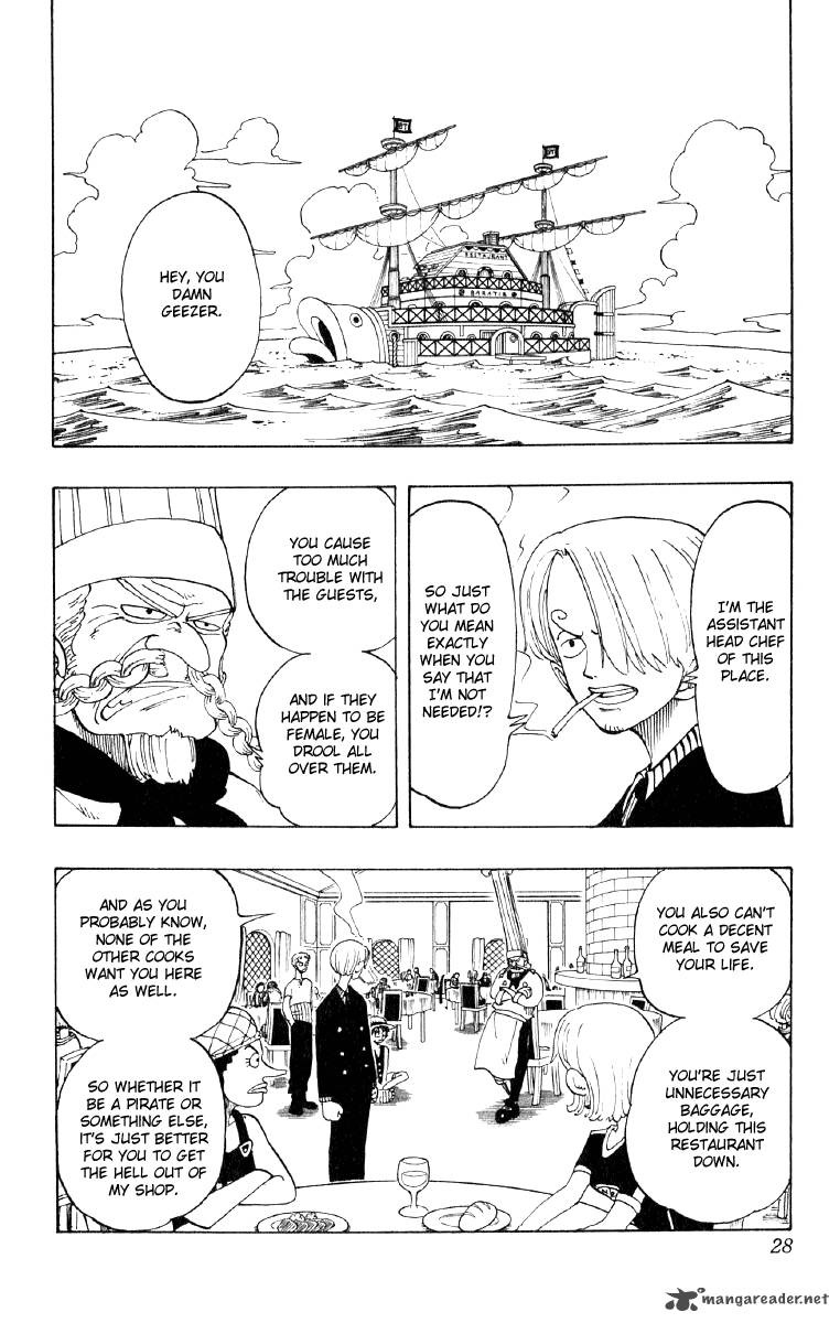 One Piece Chapter 46 page 2 - Chapter 46: An Uninvited Guest