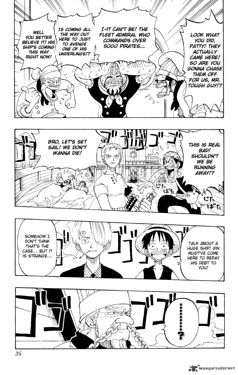One Piece Chapter 46 page 9 - Chapter 46: An Uninvited Guest