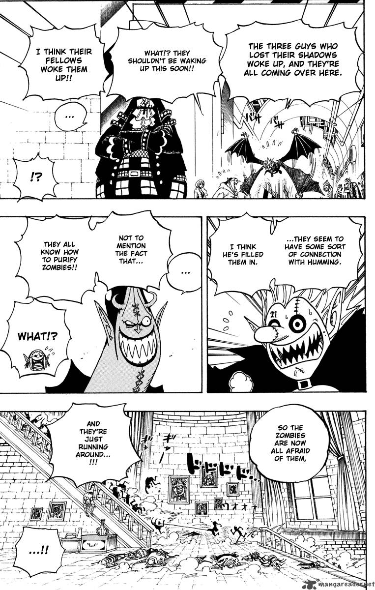 One Piece Chapter 460 page 18 - Chapter 460: Get Back Before Dawn!!