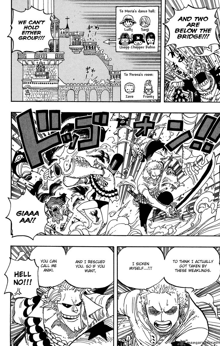 One Piece Chapter 460 page 23 - Chapter 460: Get Back Before Dawn!!