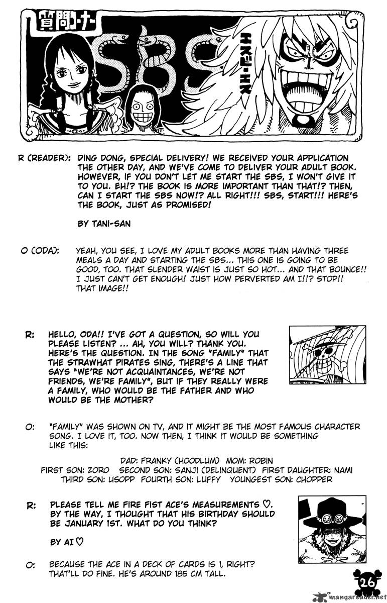 One Piece Chapter 460 page 27 - Chapter 460: Get Back Before Dawn!!