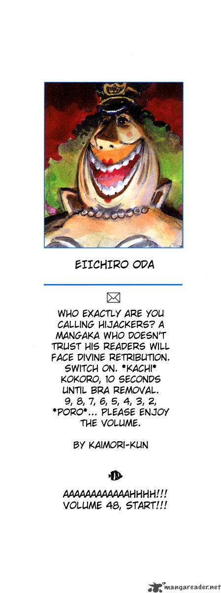 One Piece Chapter 460 page 3 - Chapter 460: Get Back Before Dawn!!