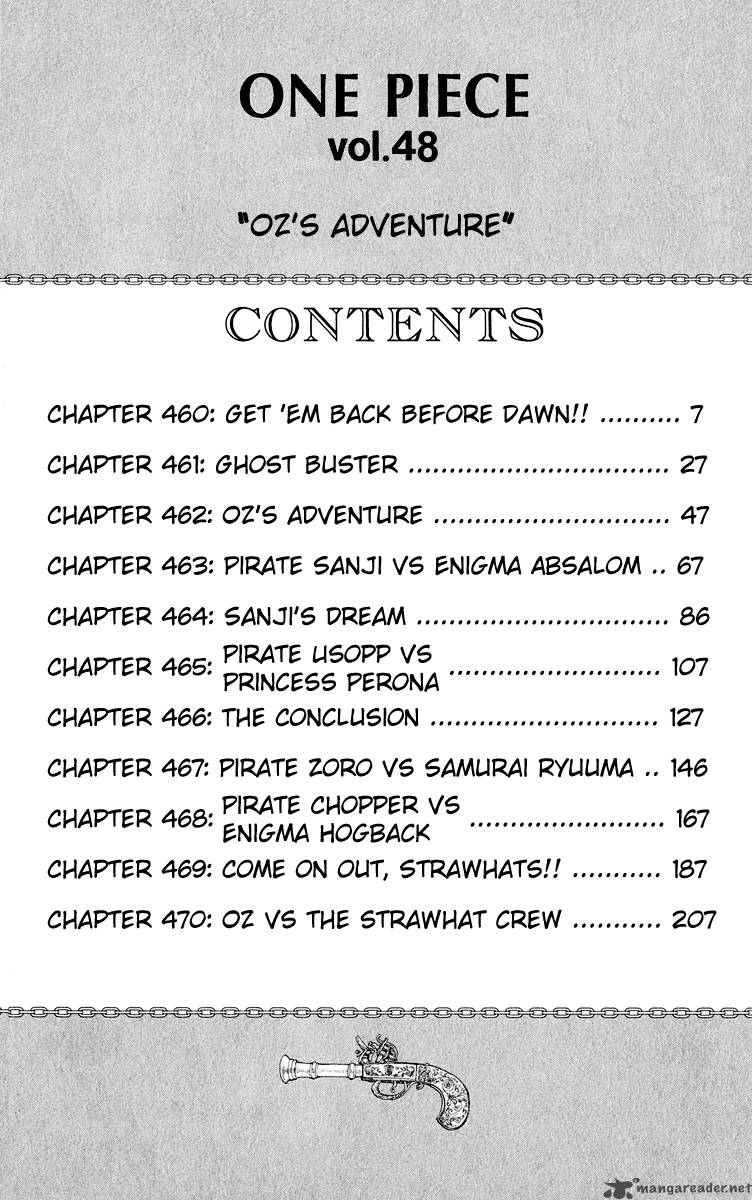 One Piece Chapter 460 page 9 - Chapter 460: Get Back Before Dawn!!