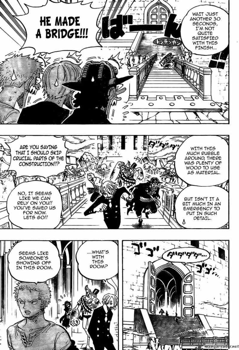 One Piece Chapter 461 page 11 - Chapter 461: Ghost Buster